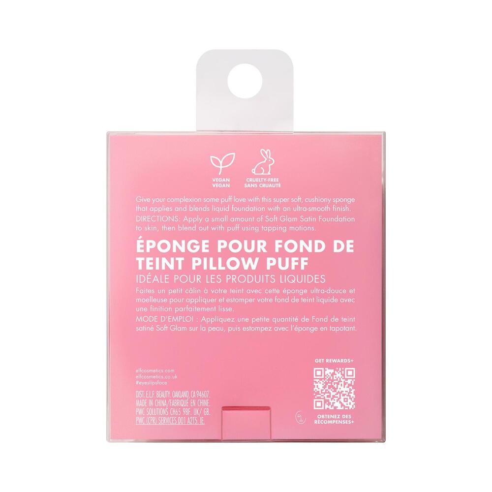 E.L.F. PILLOW PUFF FOUNDATION SPONGE (ESPONJA DE ESPUMA PARA BASE)